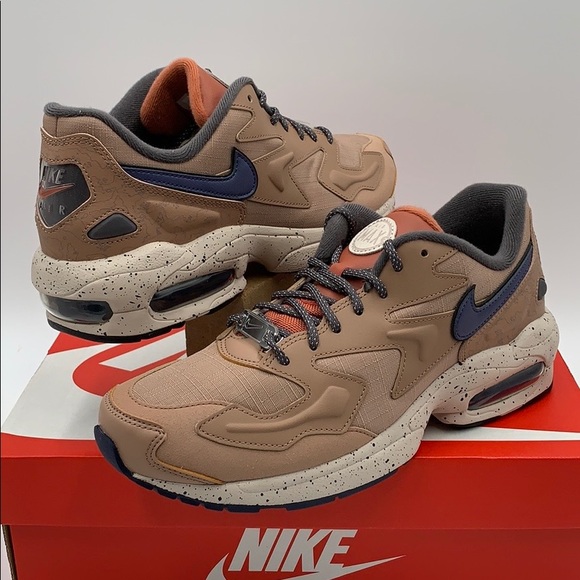 NIKE AIR MAX2 LIGHT LX desert dust/sanded purple M - Picture 12 of 16